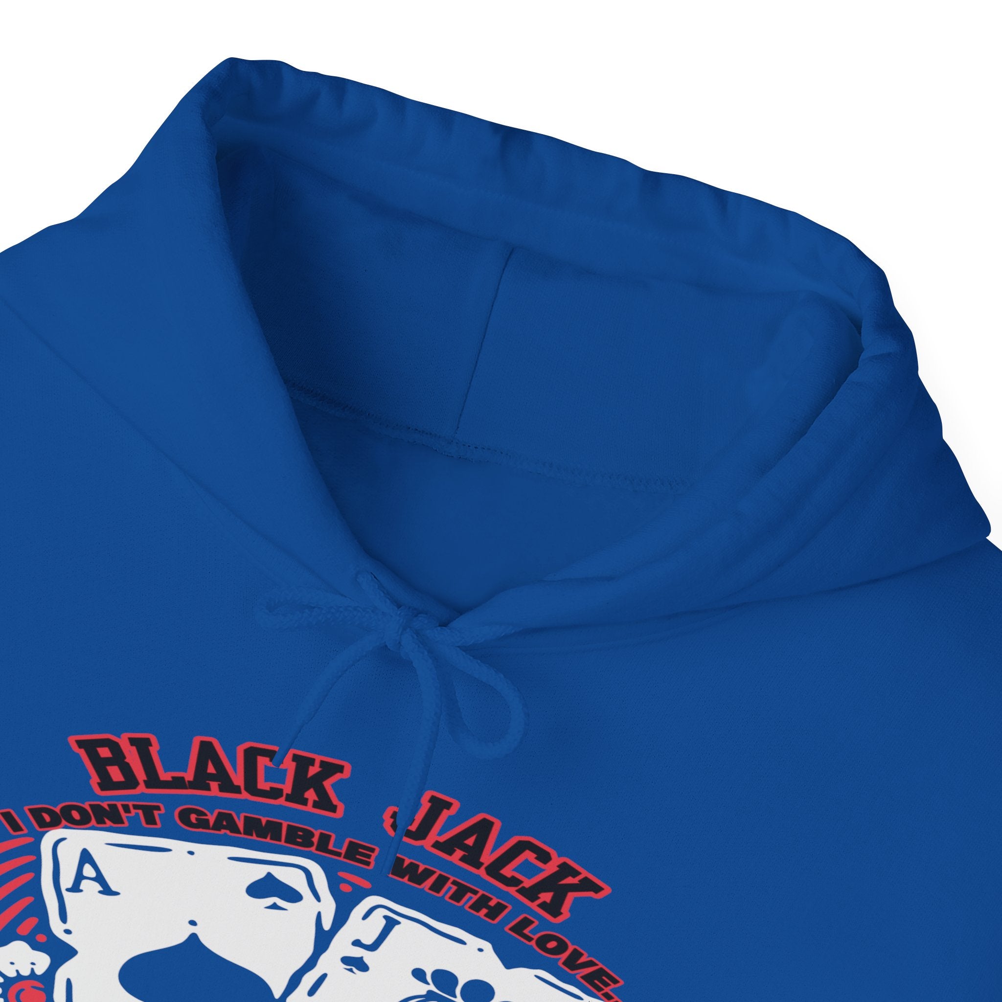 Lucky Blackjack Hooded Sweatshirt - Unisex Gambling Apparel