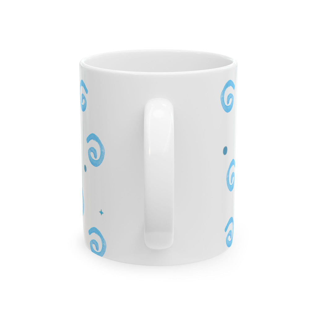 Relax and Let That Shit Go Cat Mug - Funny Ceramic Coffee Cup for Cat Lovers