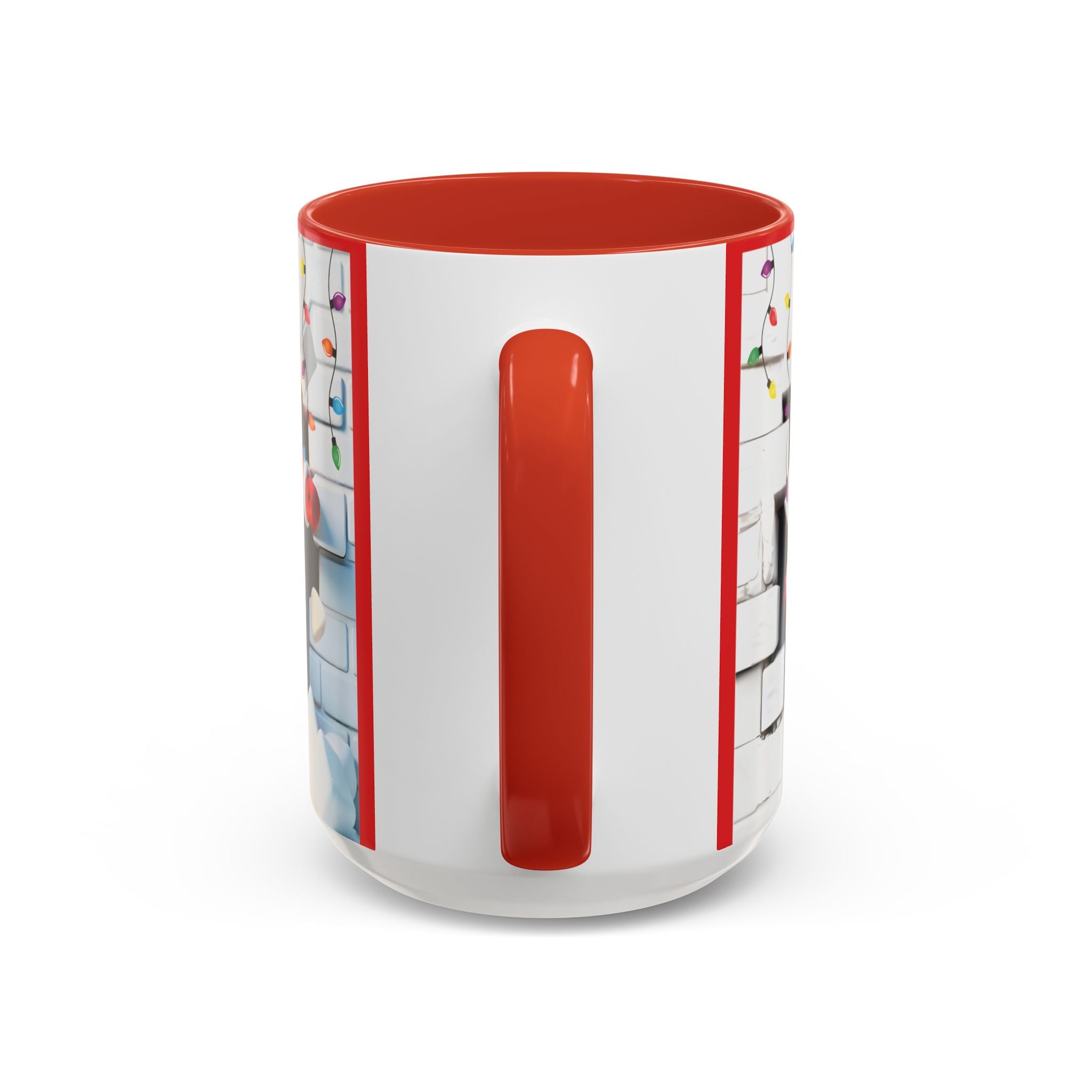Christmas Santa Coffee Mug — Festive Holiday Accent Mug (15 oz)