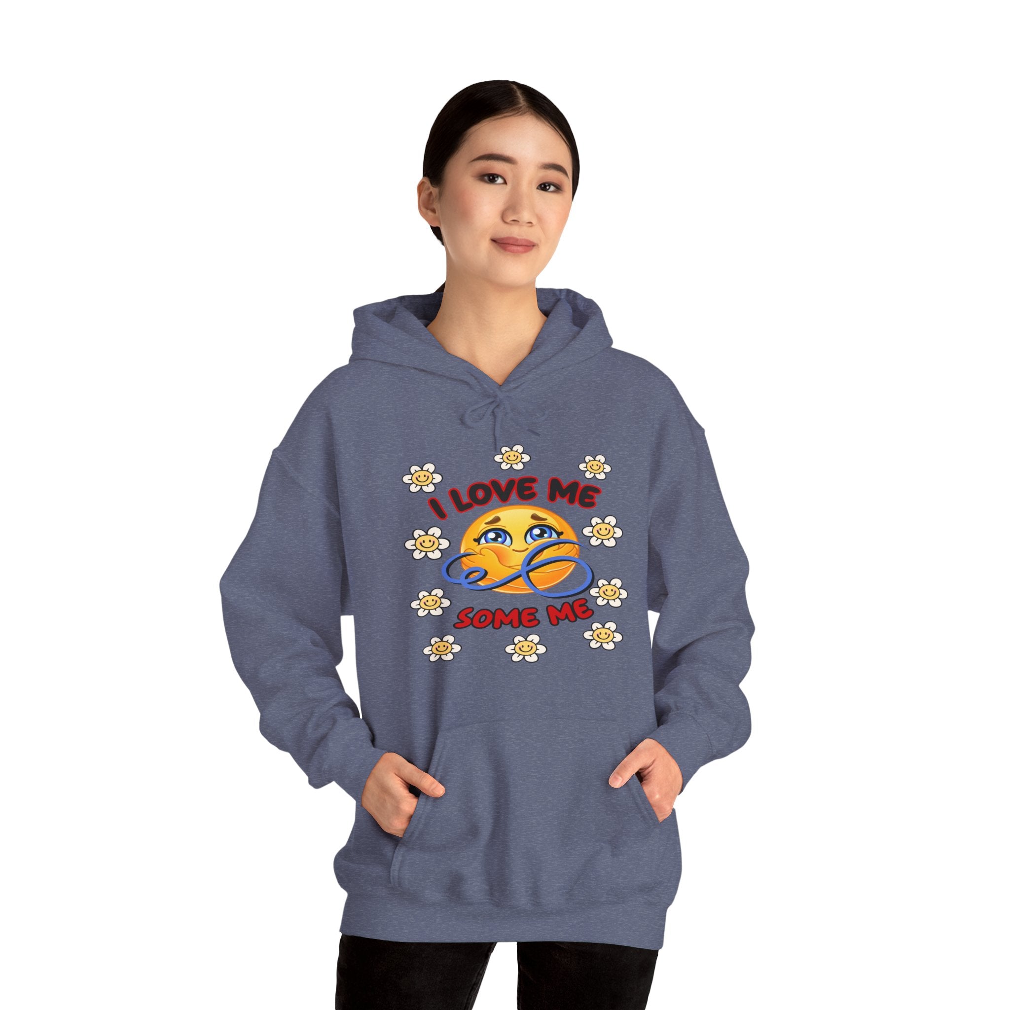 Self-Love Graphic Hoodie - I Love Me Design