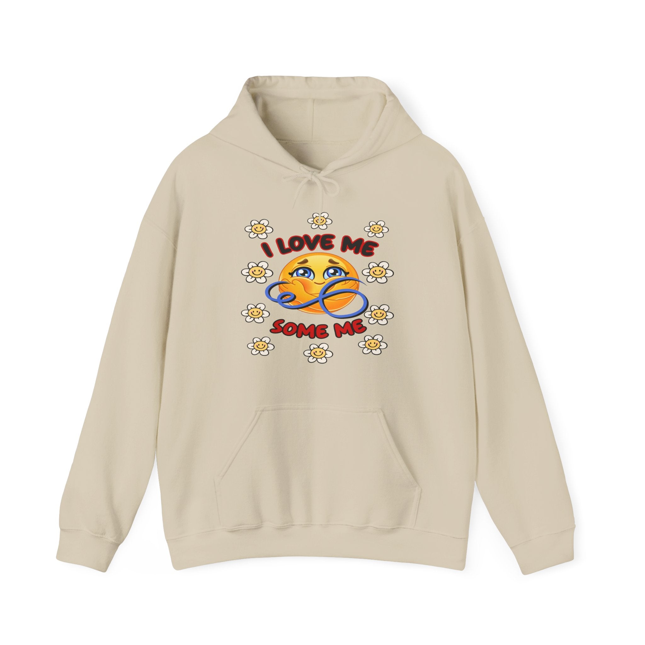 Self-Love Graphic Hoodie - I Love Me Design