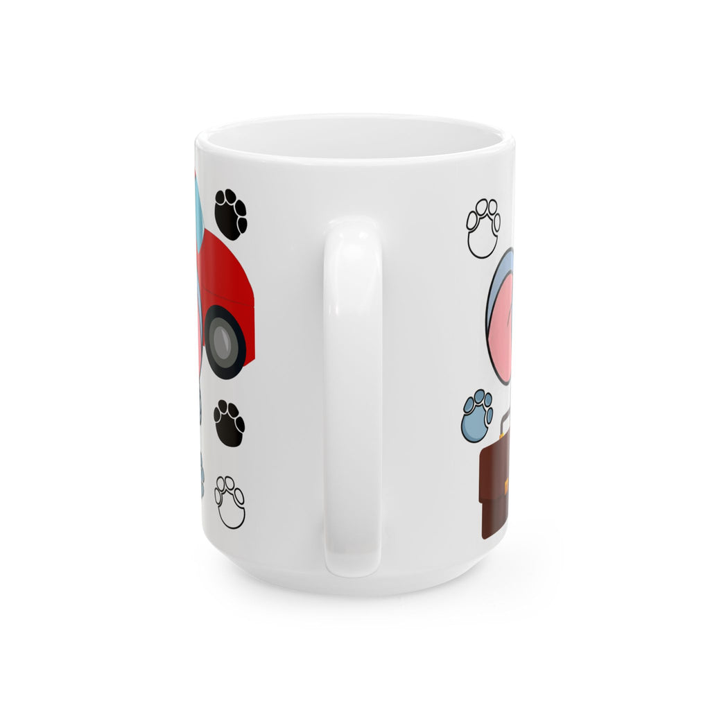 Cute Elephant Ceramic Mug for Animal Lovers