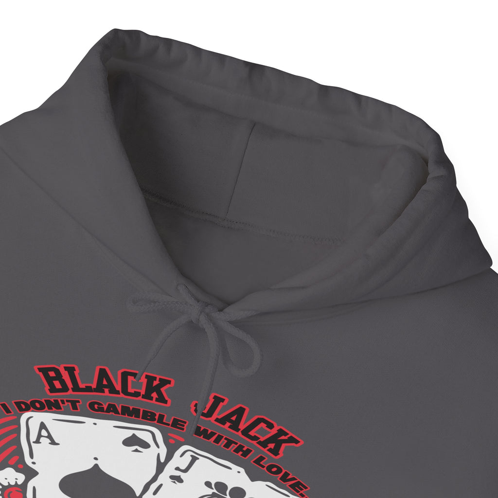 Lucky Blackjack Hooded Sweatshirt - Unisex Gambling Apparel