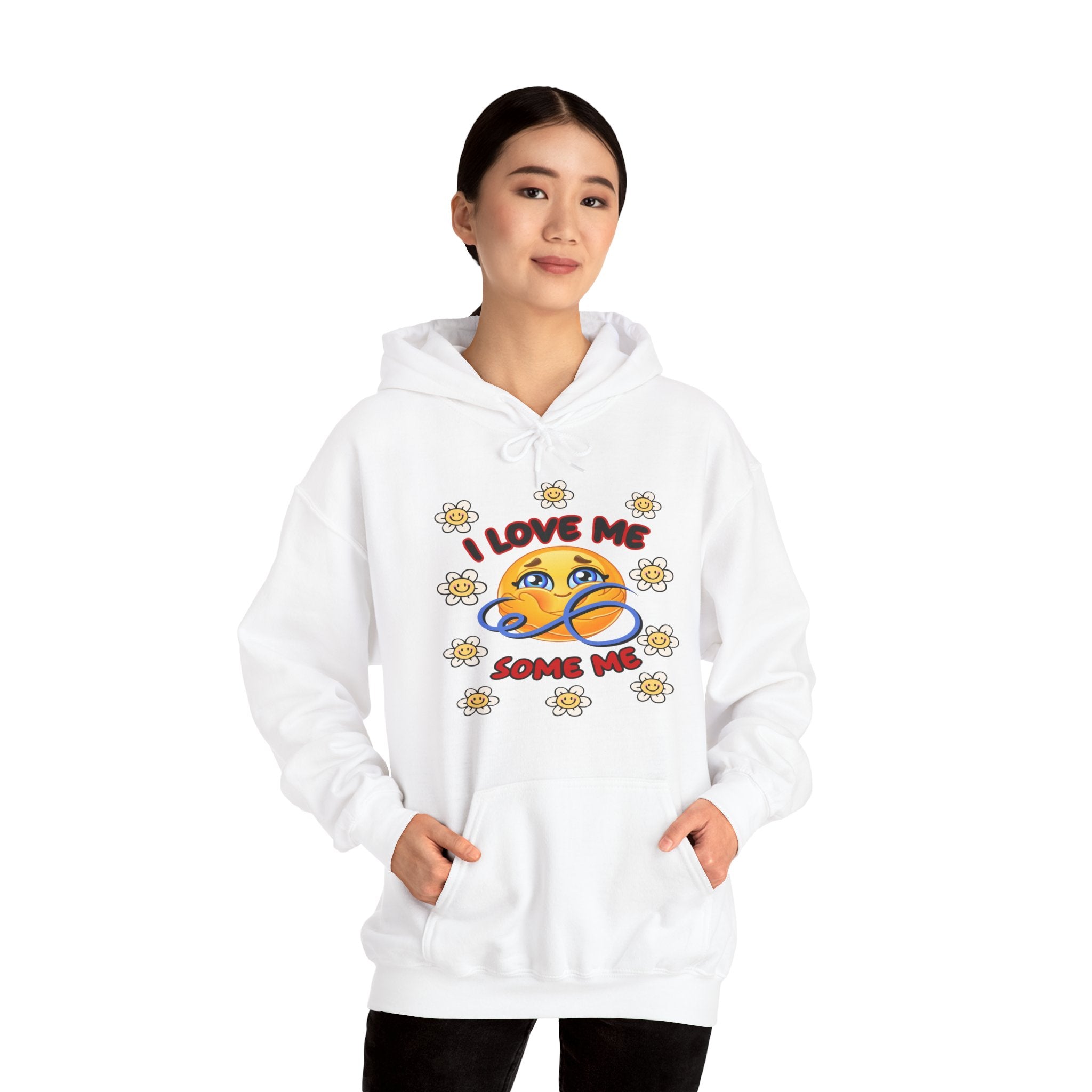 Self-Love Graphic Hoodie - I Love Me Design