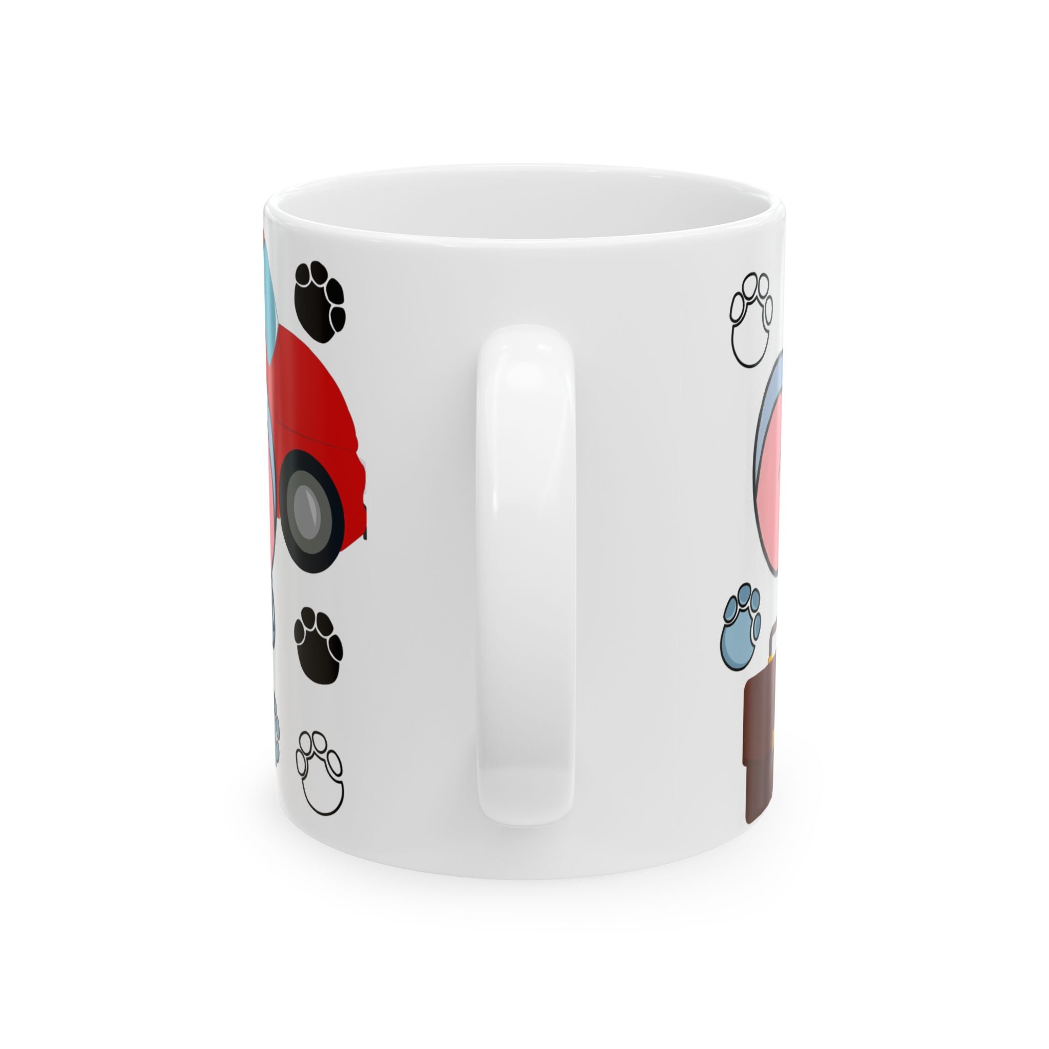 Cute Elephant Ceramic Mug for Animal Lovers