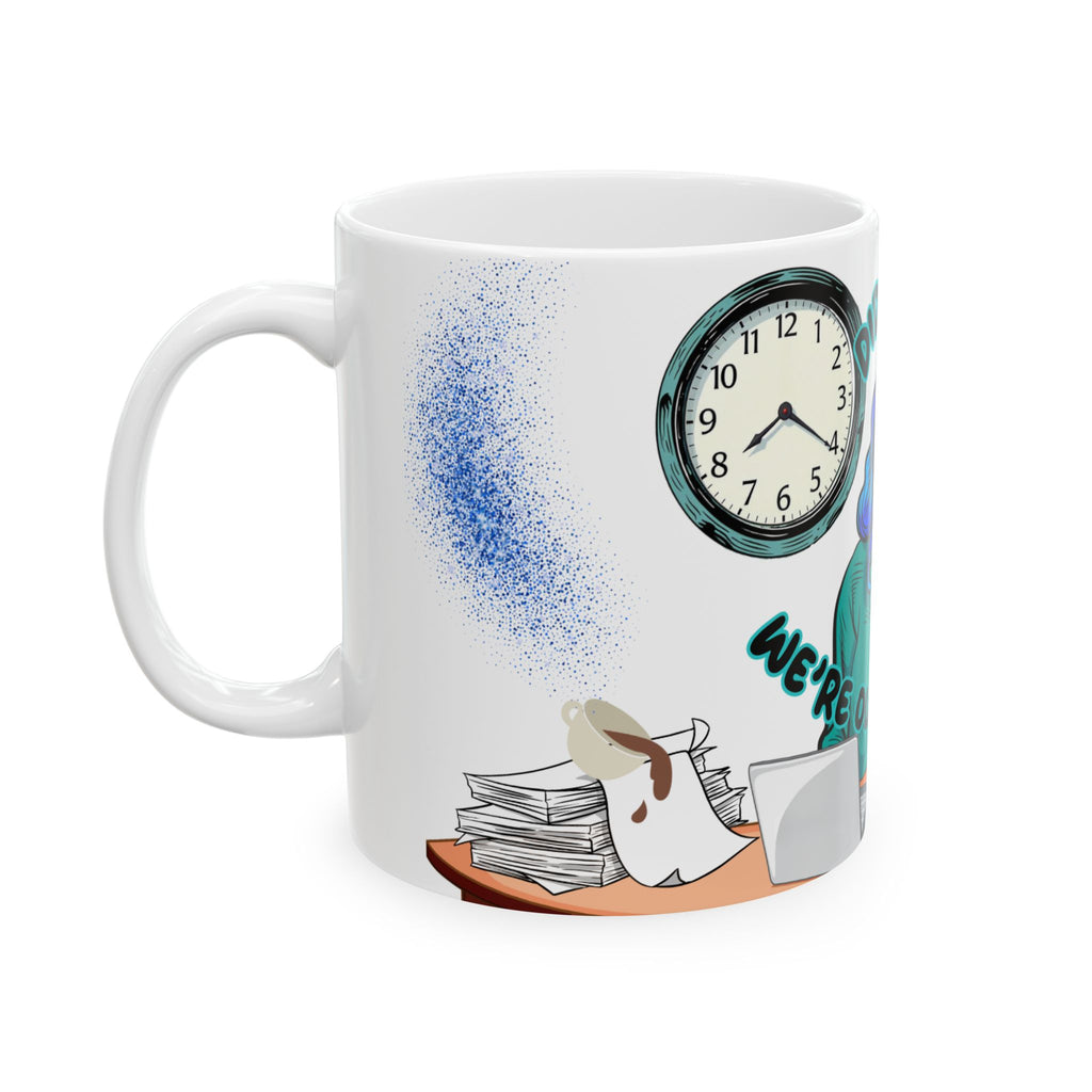 Out of Coffee Mug - Funny Ceramic Coffee Cup for Office