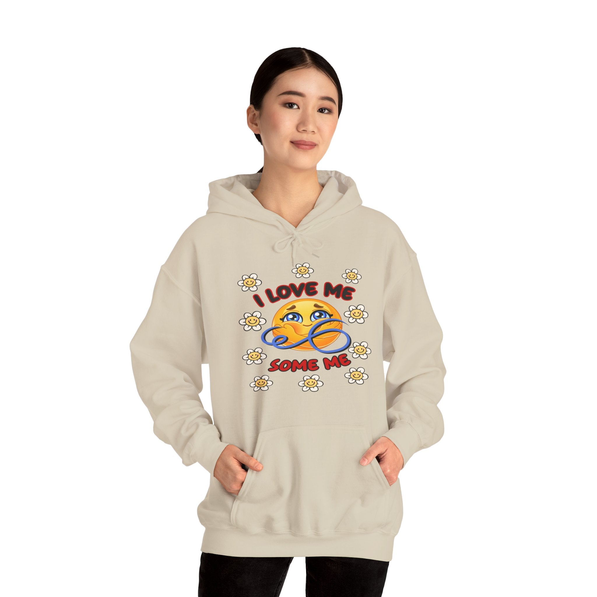 Self-Love Graphic Hoodie - I Love Me Design