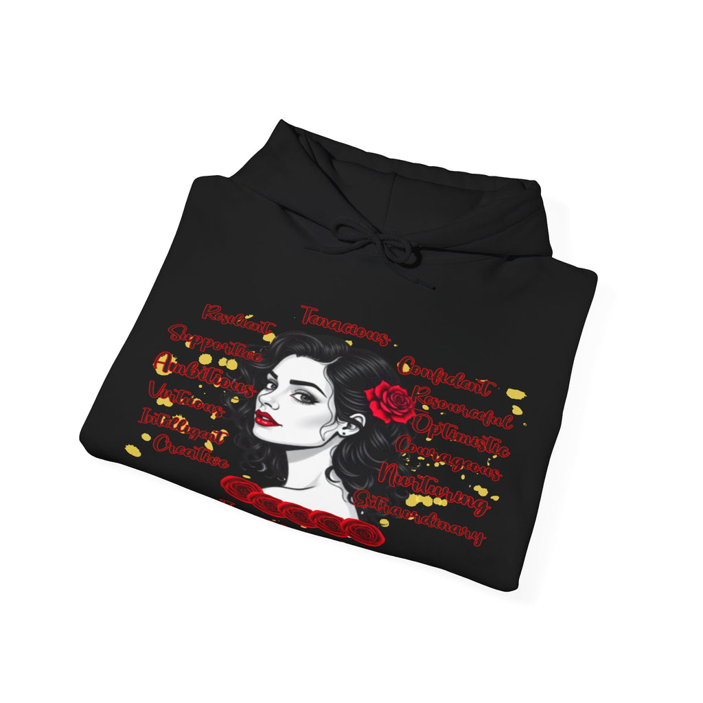 Impressive Cozy Hoodie, Hoodie that Carries a Calm Confidence, Motivational Gift, Trendy Casual Wear, Stylish Layering Piece