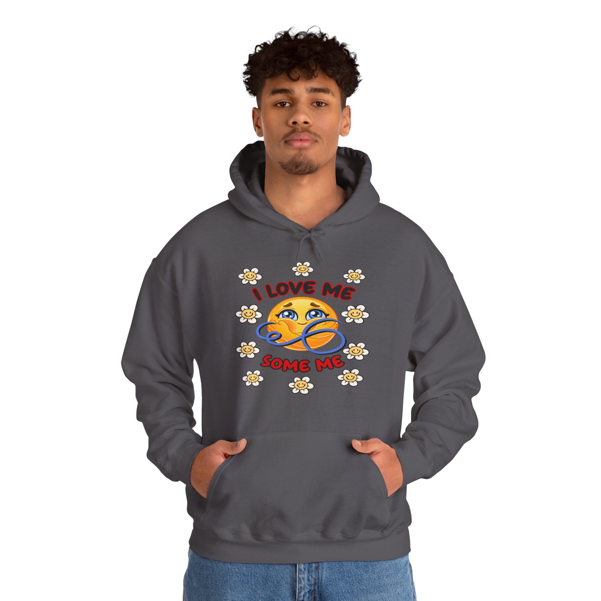 Self-Love Graphic Hoodie - I Love Me Design