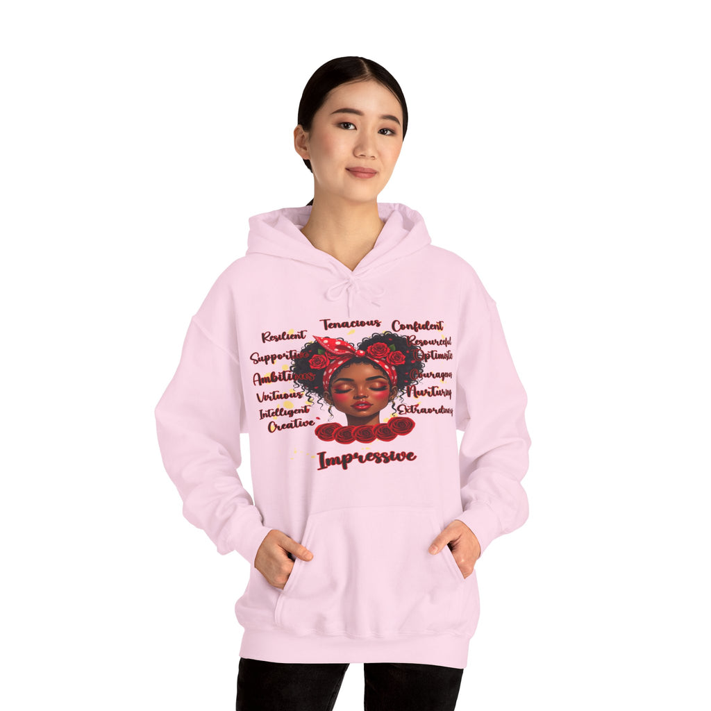 Impressive Cozy Hoodie that Carries a Calm Confidence, Motivational Gift, Trendy Casual Wear, Stylish Layering Piece