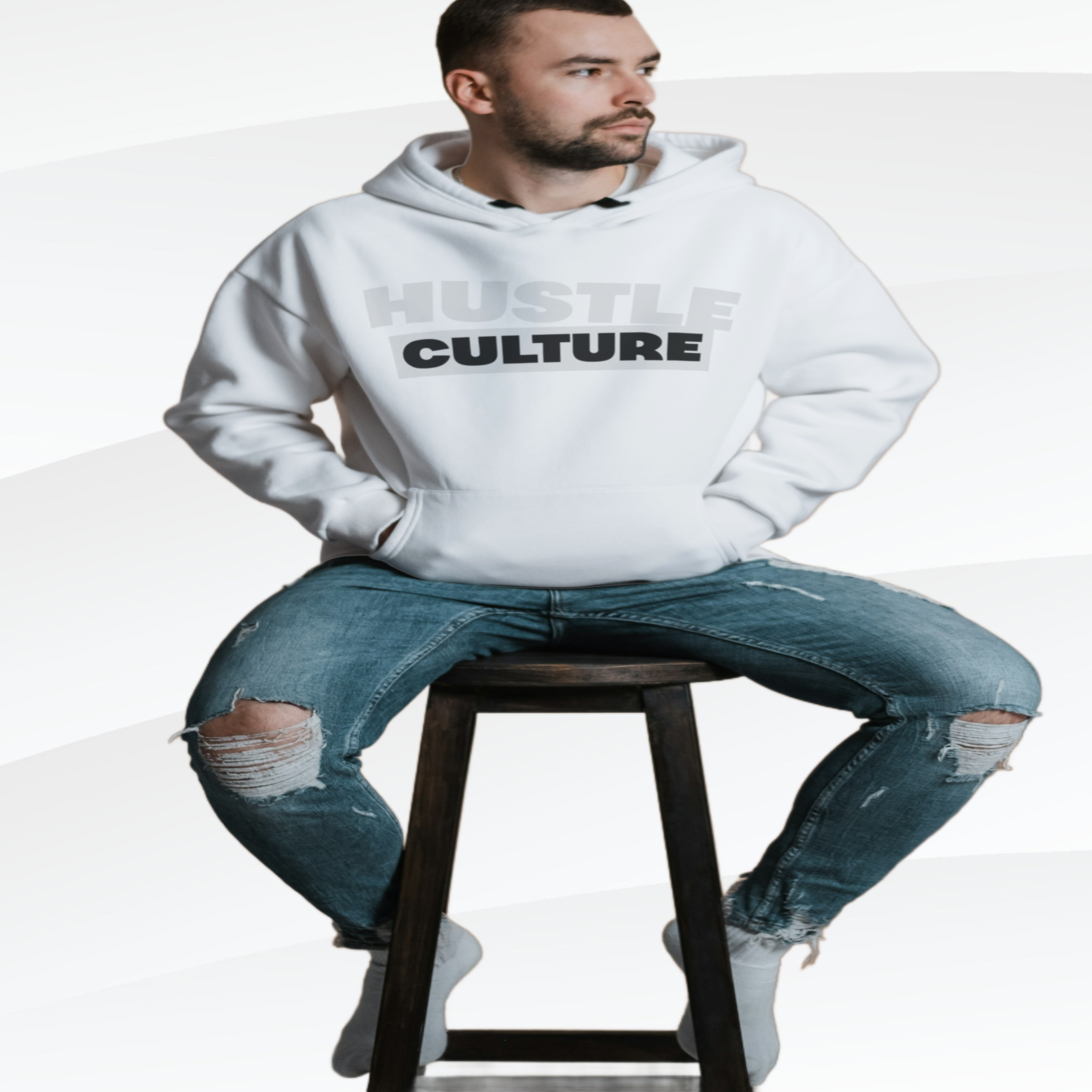 Hustle Culture Cozy Unisex Hoodie, Inspirational Wear, Everyday Wear
