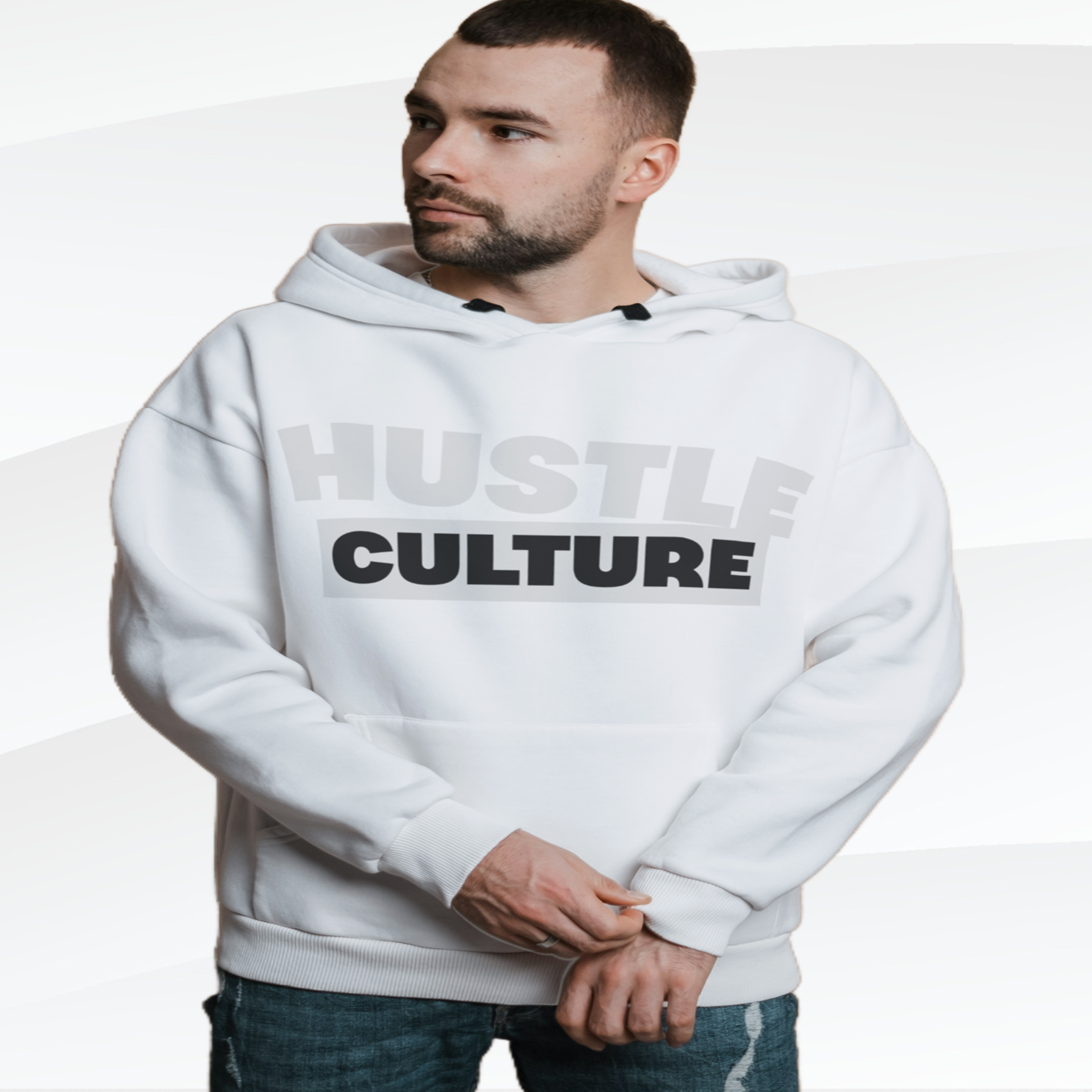 Hustle Culture Cozy Unisex Hoodie, Inspirational Wear, Everyday Wear