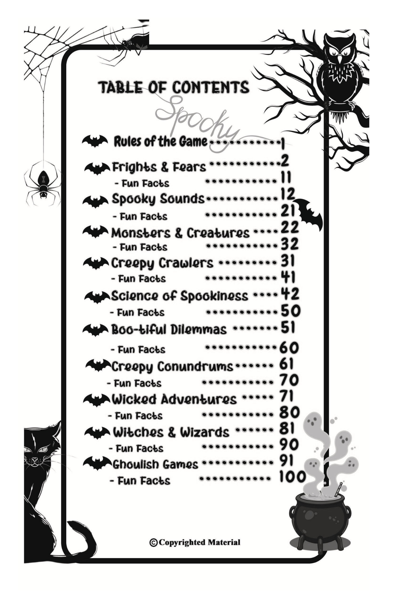 Spooky Would You Rather?: Game Book