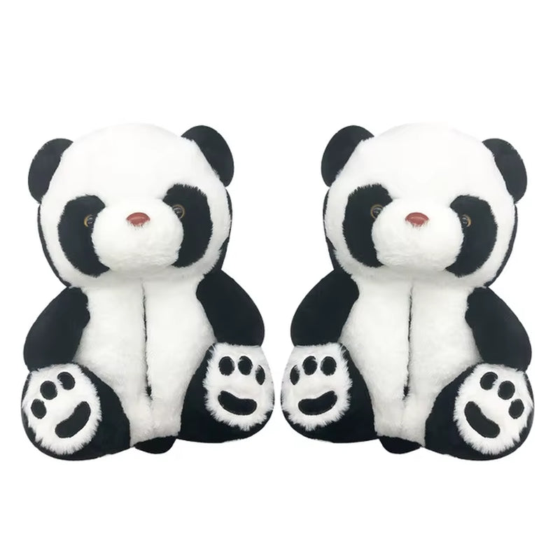Teddy Bear Cozy Slippers for Indoor Warm Cotton Slippers, Available for Adults Sizes, One Size Fits All - (US Sizes 5-11 )