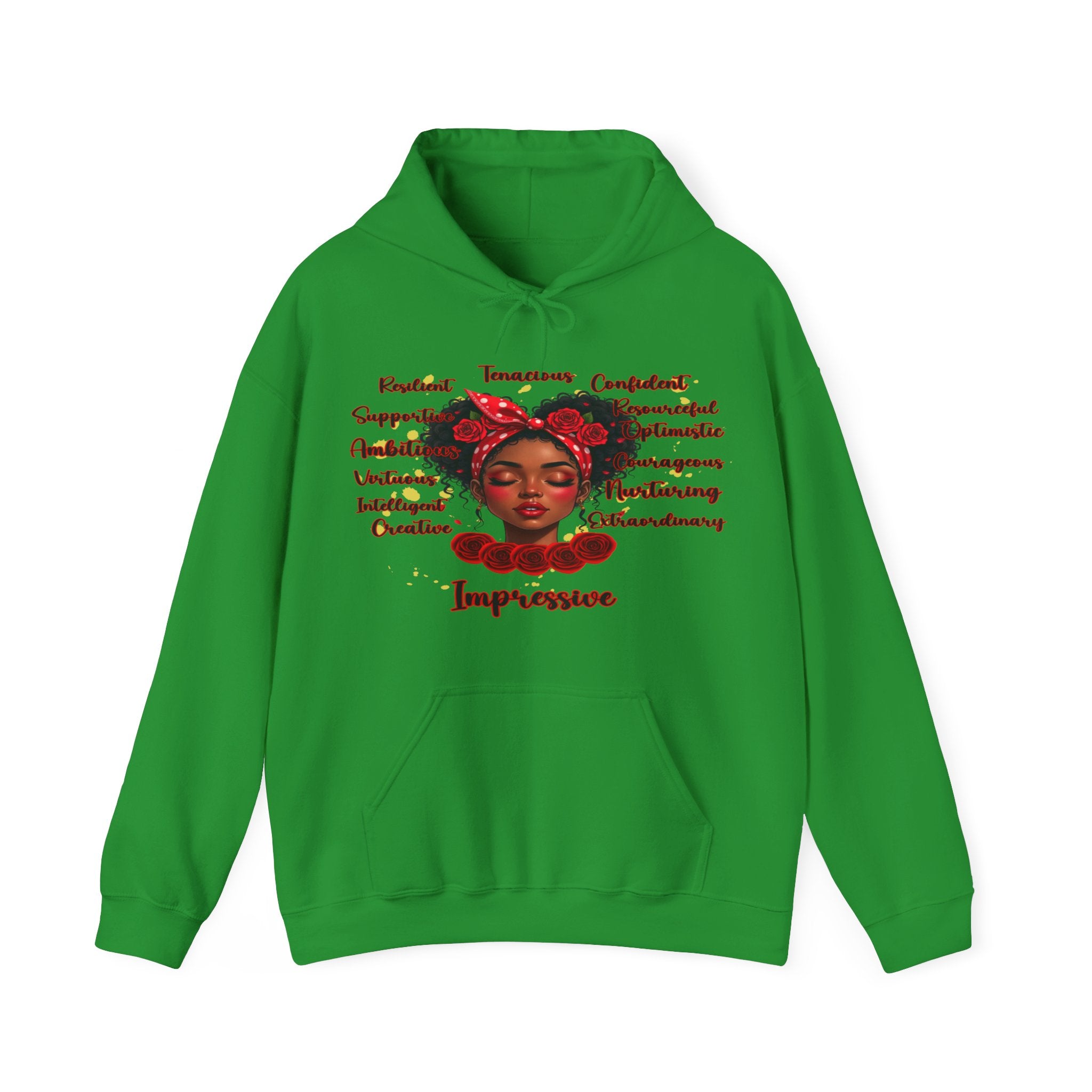 Impressive Cozy Hoodie that Carries a Calm Confidence, Motivational Gift, Trendy Casual Wear, Stylish Layering Piece