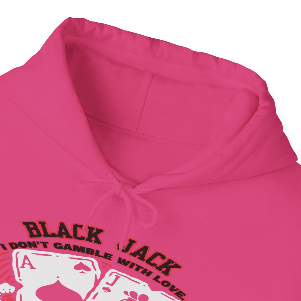 Lucky Blackjack Hooded Sweatshirt - Unisex Gambling Apparel