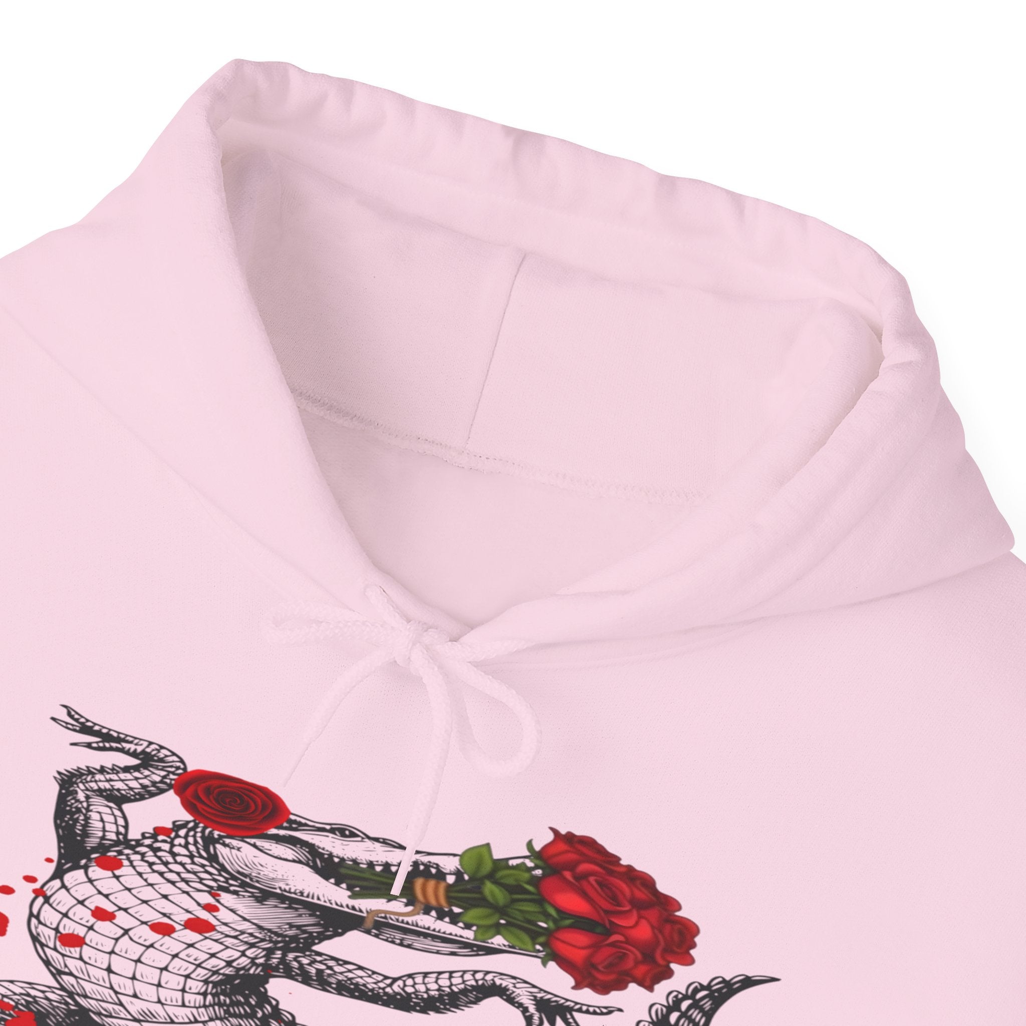 Swag Gator Floral Graphic Unisex Hooded Sweatshirt, Stylish Trend, Swag Wear, Everyday Wear