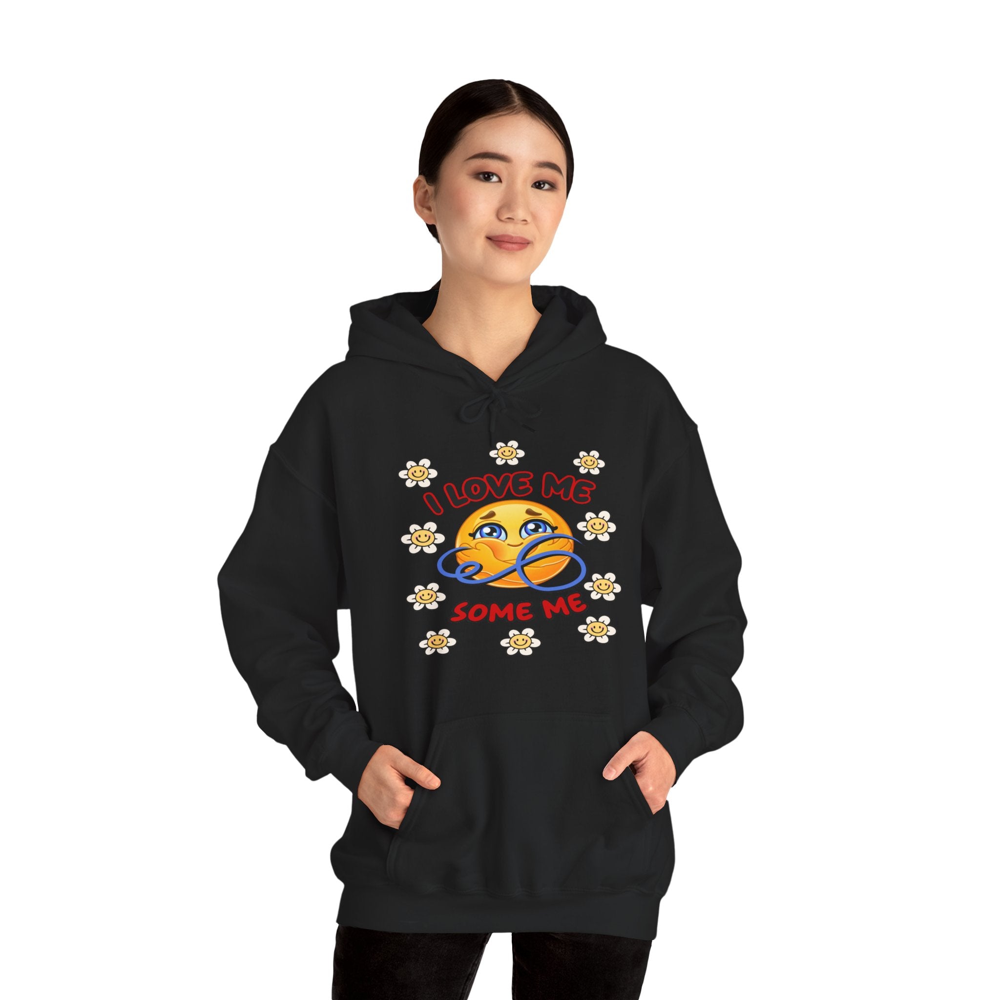 Self-Love Graphic Hoodie - I Love Me Design