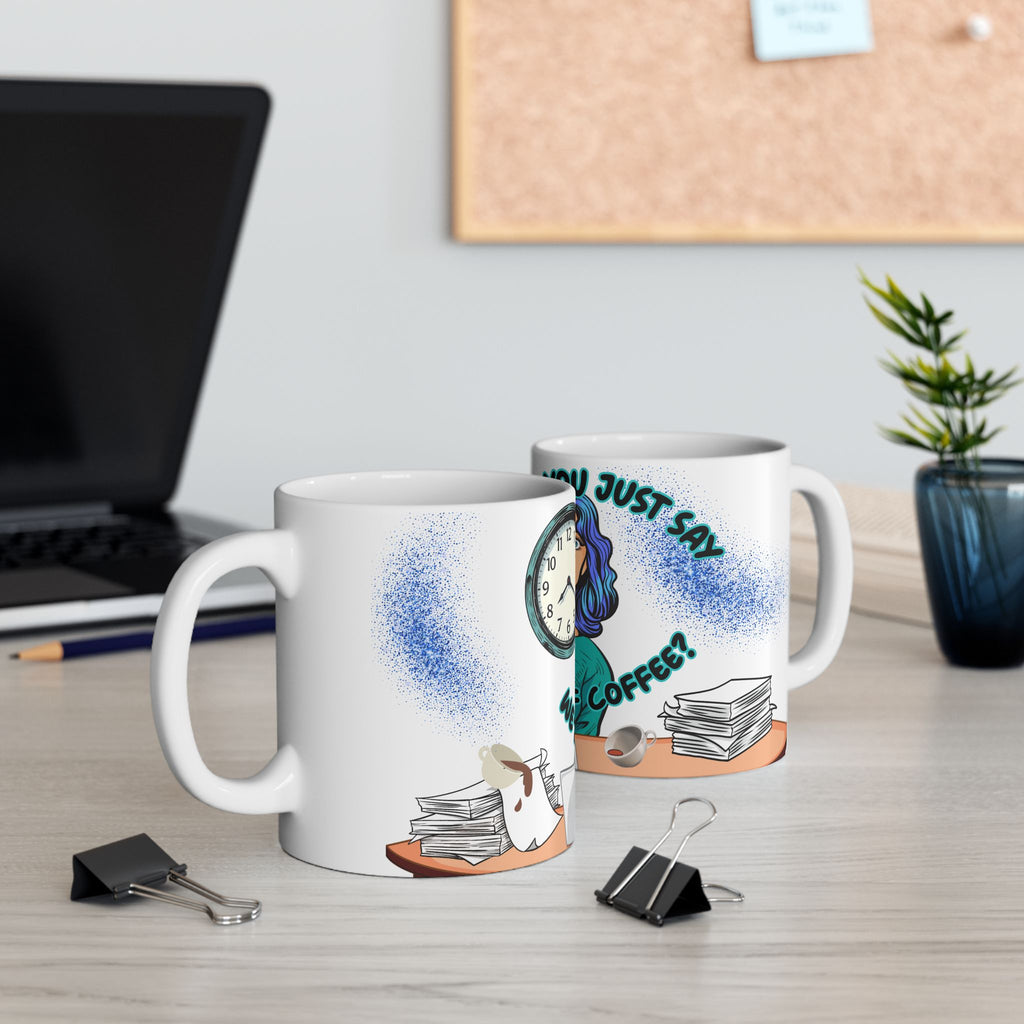 Out of Coffee Mug - Funny Ceramic Coffee Cup for Office