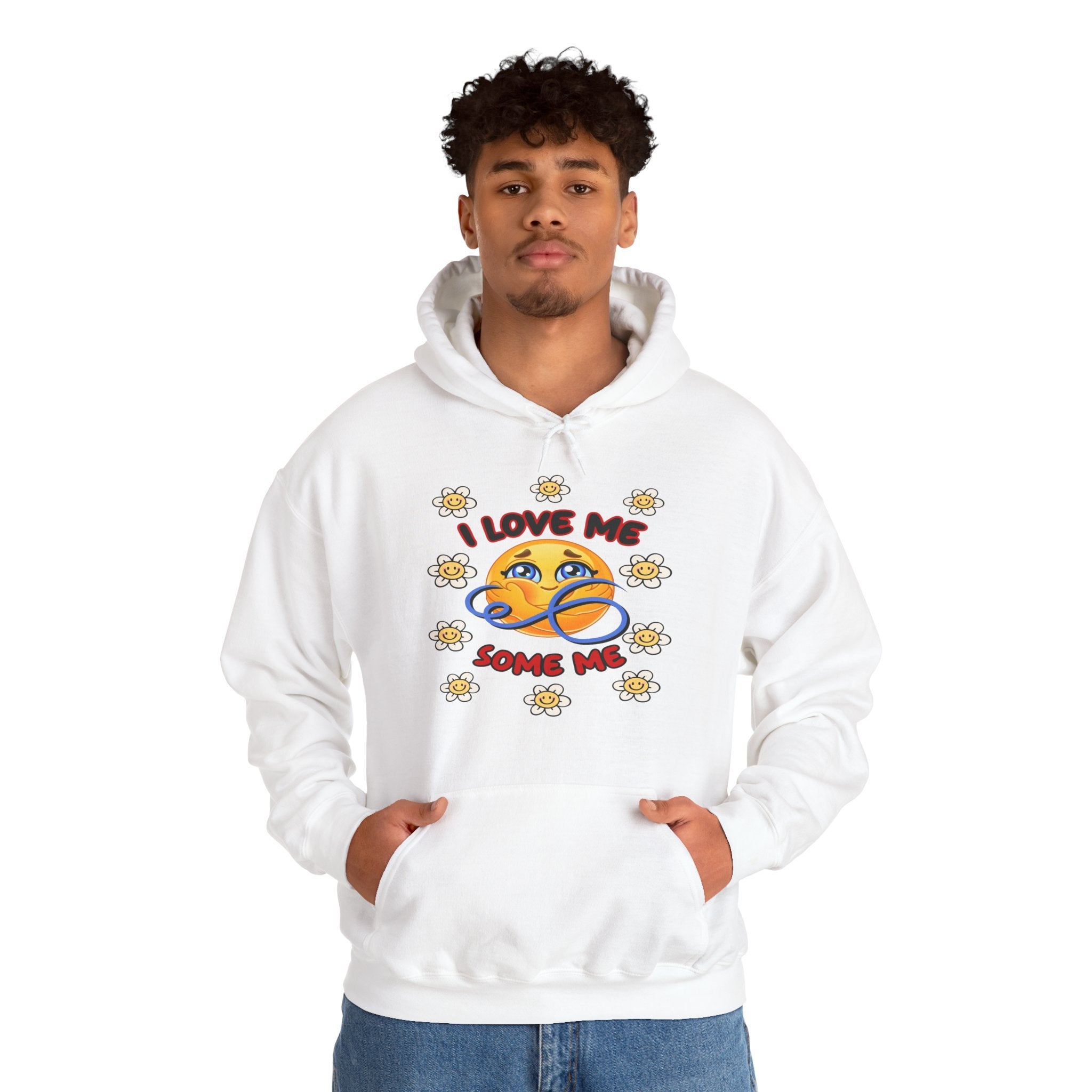 Self-Love Graphic Hoodie - I Love Me Design