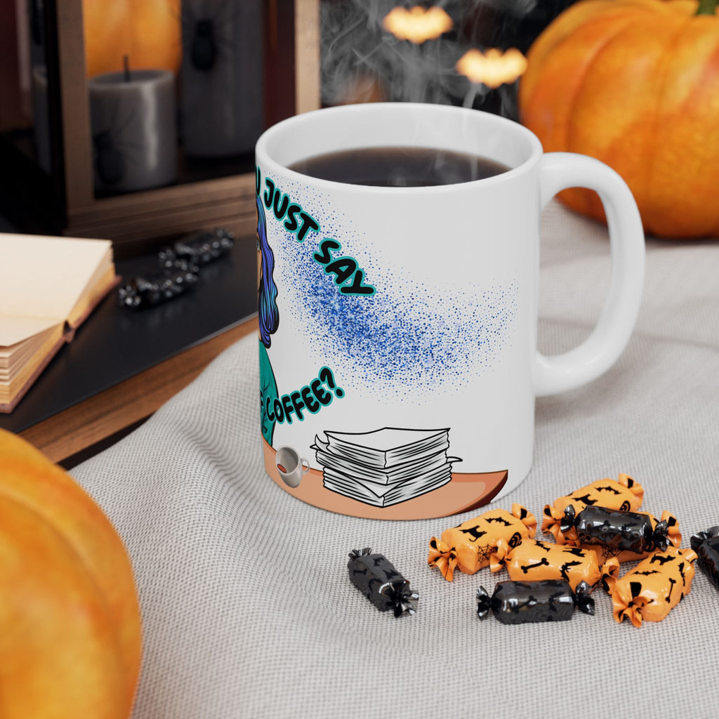 Out of Coffee Mug - Funny Ceramic Coffee Cup for Office