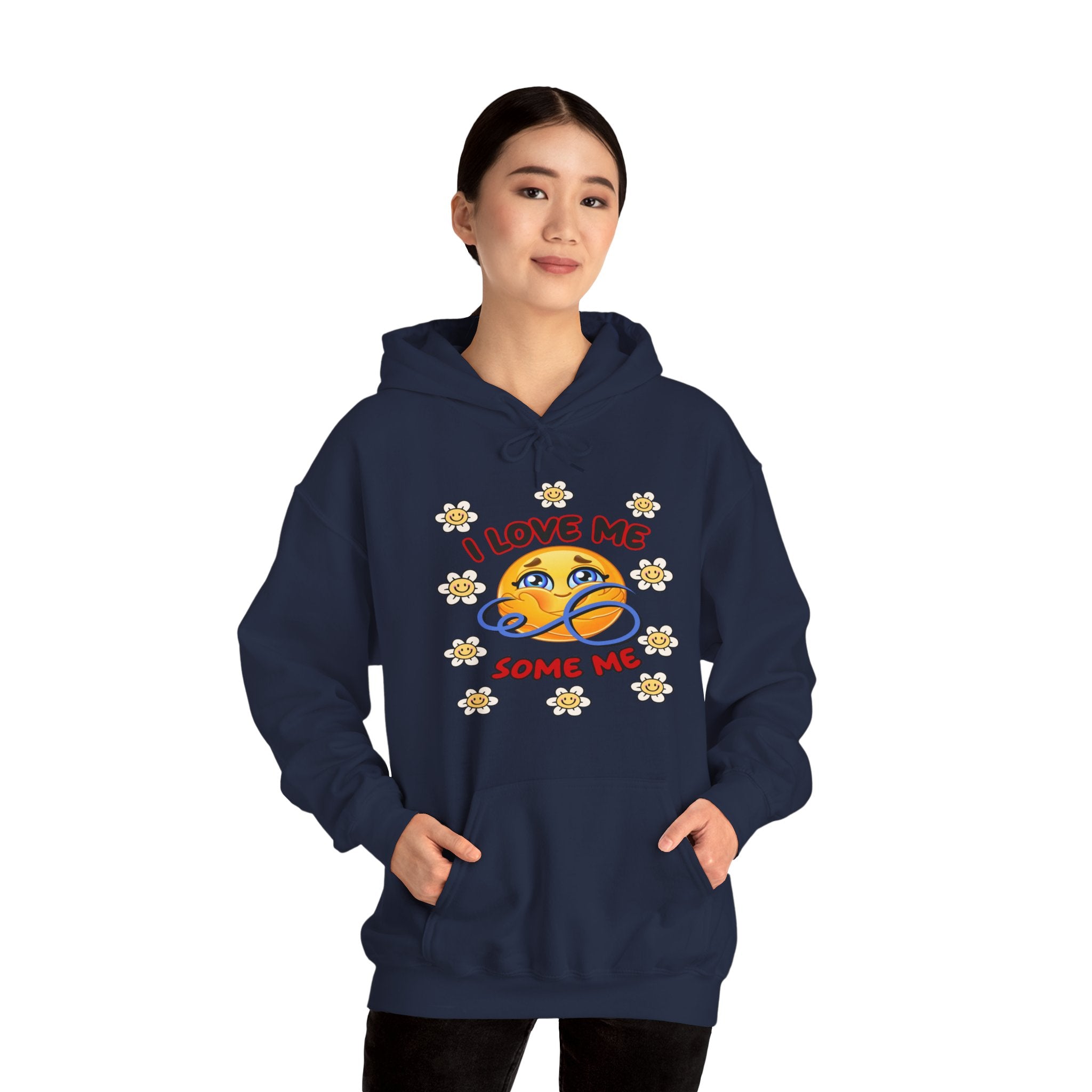 Self-Love Graphic Hoodie - I Love Me Design