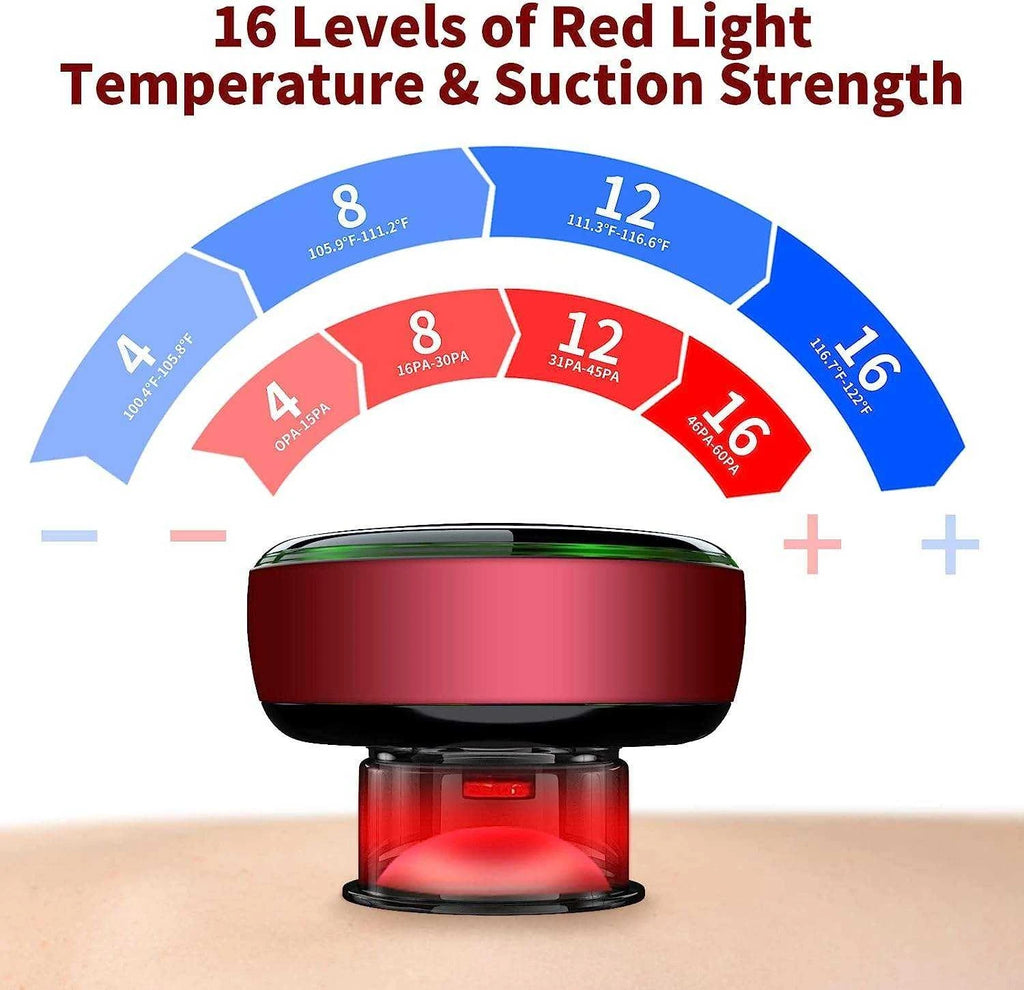 Hot Sale Cupping Device Electric Vacuum Cupping anti Cellulite Massager Electric Scraping Equipment Fatigue Relieving Massager