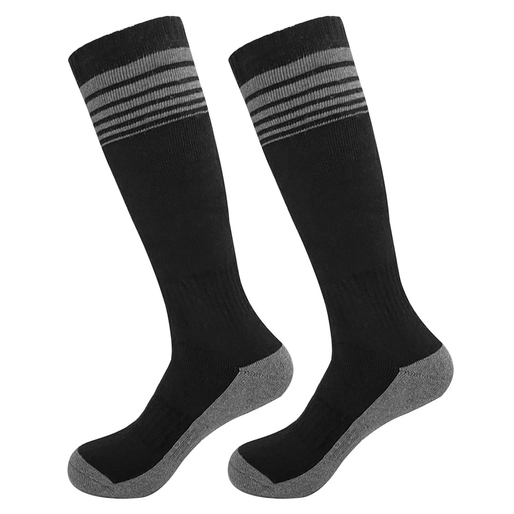 Unisex Battery Heated Socks, Breathable Rechargeable Heated Socks, Cozy Washable Winter Thermal Socks for Camping, Fishing, Cycling