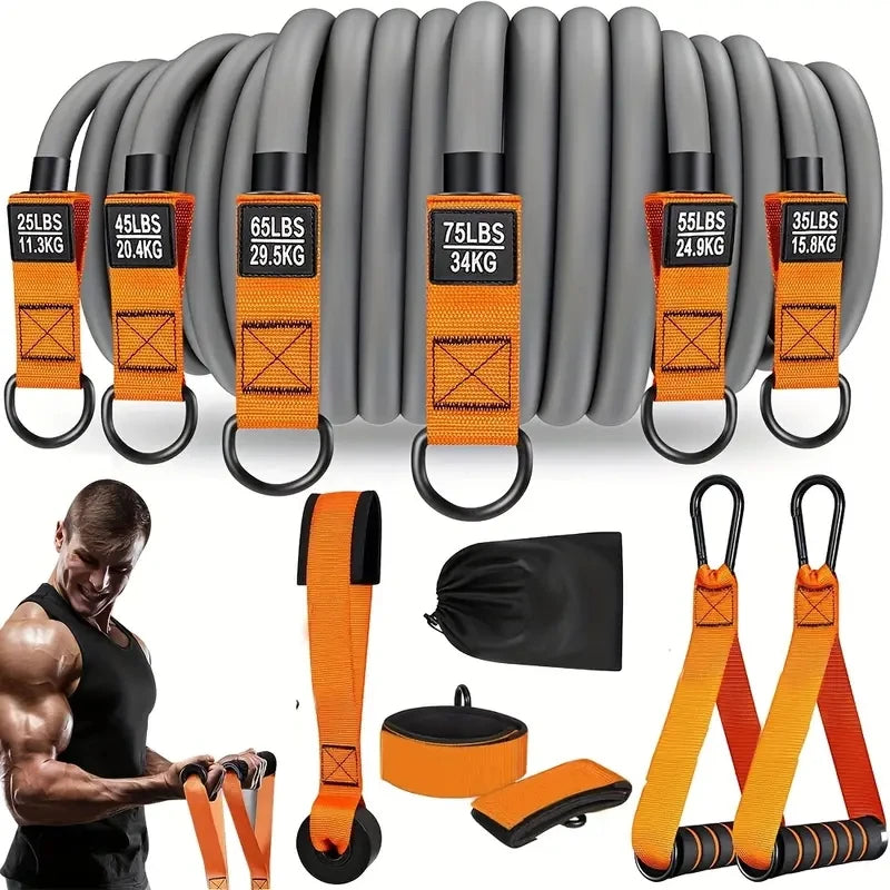 Elevate Your Workouts With Next Generation Resistance Straps, Up to 300lbs of Resistance