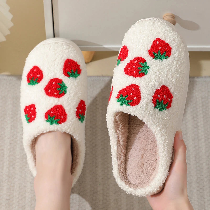 Berry Sweet Collections - Unisex Cotton Slippers – Cartoon Platform Slides