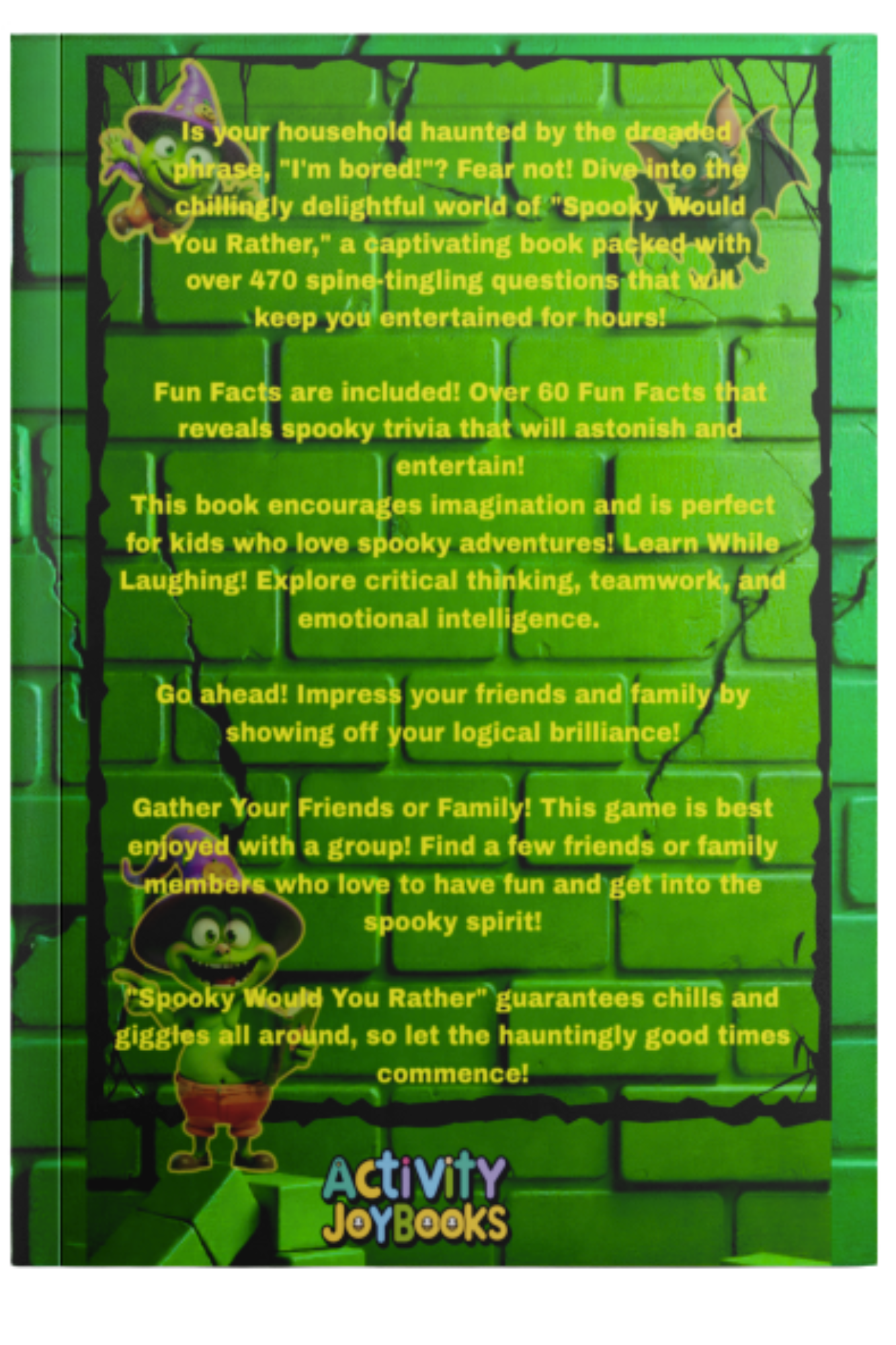 Spooky Would You Rather?: Game Book